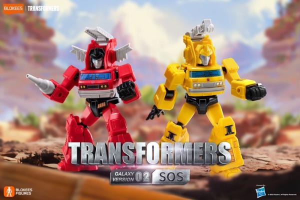 Transformers Blokees Plastic Model Kit Galaxy Version 02 SOS Assortment (9)