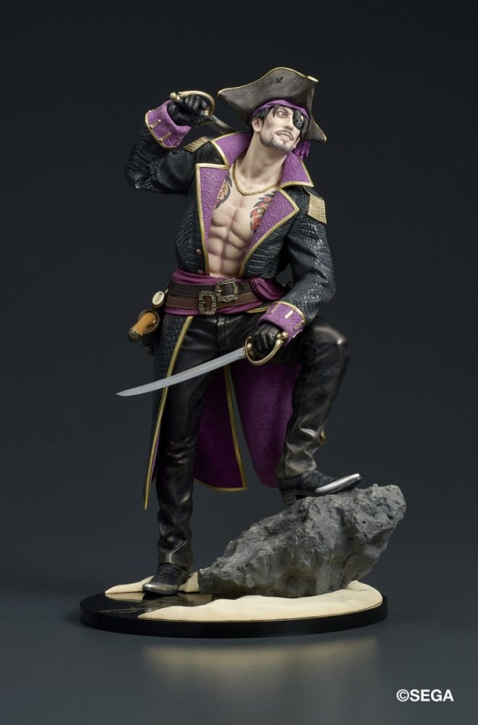 Like a Dragon: Pirate Yakuza in Hawaii DIGSTA PVC Figure Captain Majima (Goro Majima) 18 cm 2