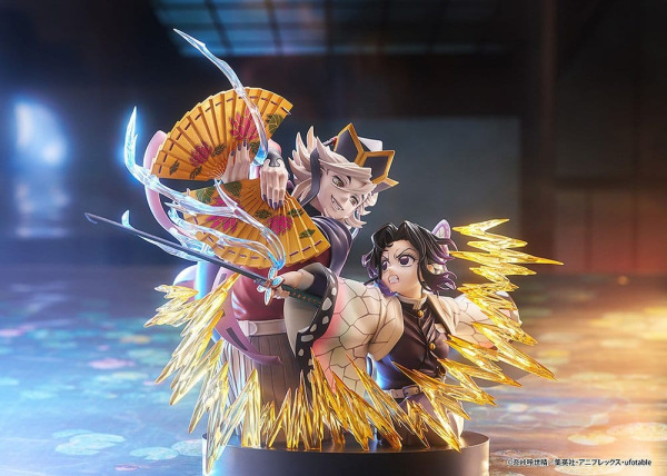 Demon Slayer: Kimetsu no Yaiba PVC Figures 2-Pack Shinobu Kocho & Doma 18 cm 11