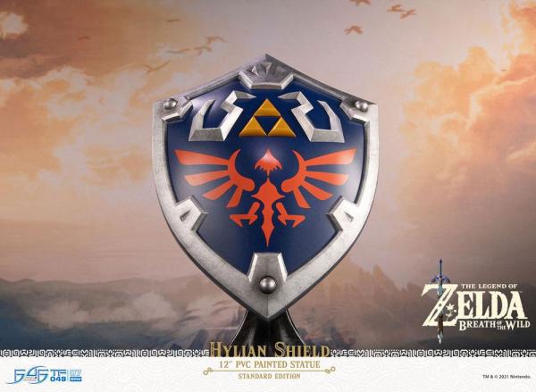 The Legend of Zelda Breath of the Wild PVC Statue Hylian Shield Standard Edition 29 cm