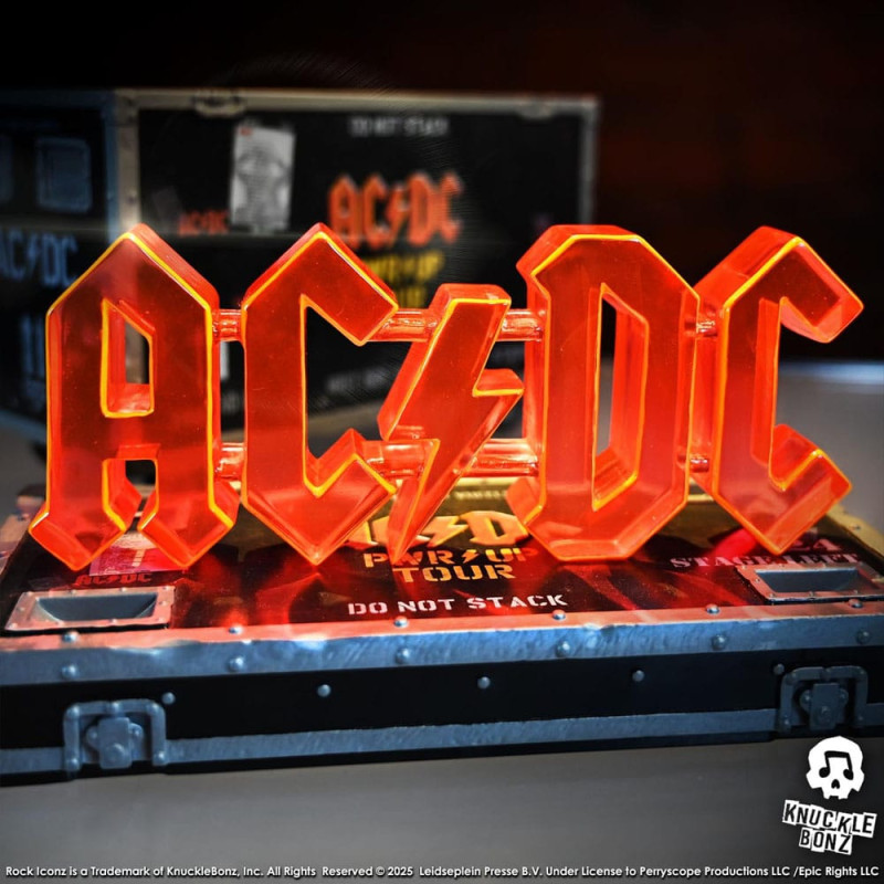 AC/DC Rock Ikonz On Tour Statue PWR UP Tour Road Case 3