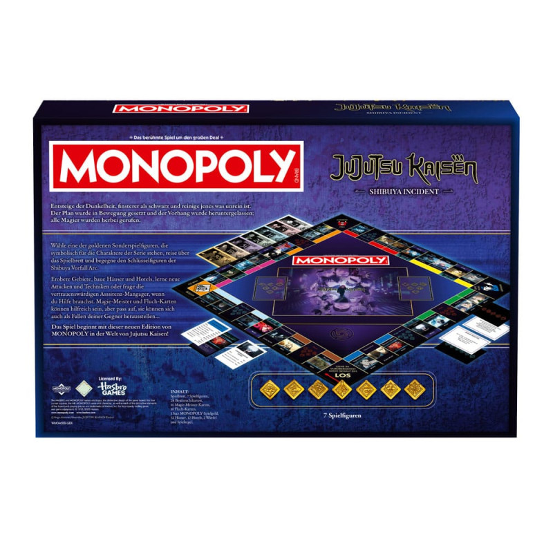 Monopoly Board Game Jujutsu Kaisen Season 2 *German Version* 2