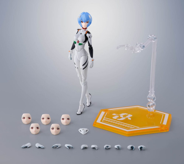Evangelion S.H.Figuarts Action Figure Rei Ayanami 14 cm 4