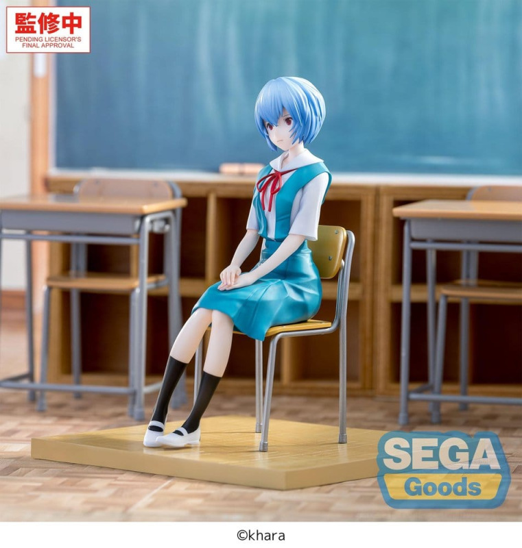 Evangelion: New Theatrical Edition XStellar PVC Figure Rei Ayanami Uniform Ver. 16 cm 2