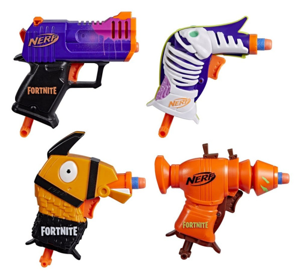 Fortnite NERF Dart Blaster 4-Pack Fortnitemares 4
