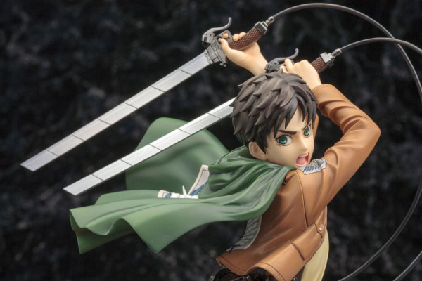 Attack on Titan ARTFXJ Statue 1/8 Eren Yeager Renewal Package Ver. 26 cm 7