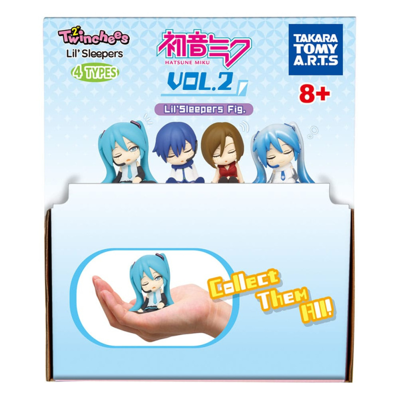 Hatsune Miku Twinchees Mini Figures Lil' Sleepers Wave 2 5 cm Display (24) 1