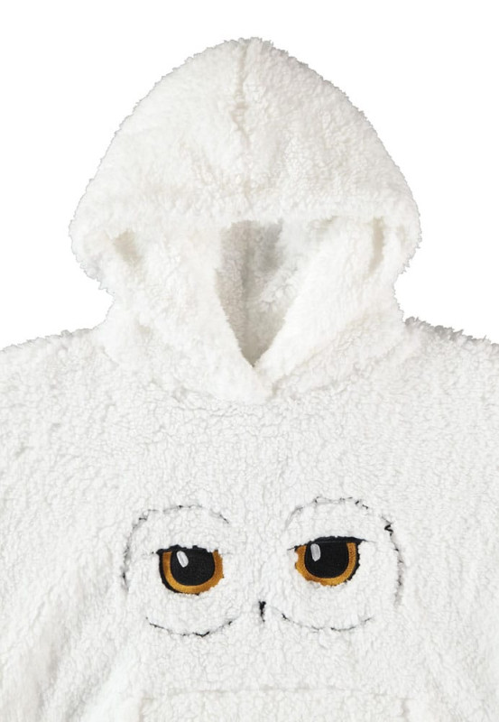 Harry Potter Teddy Hooded Sweater Hedwig Size M 3