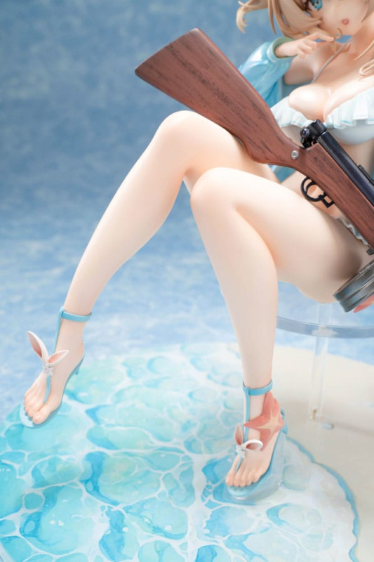 Girls´ Frontline 2: Exilium PVC Statue 1/6 Suomi Sparkling Ocean Ver. 20 cm 4