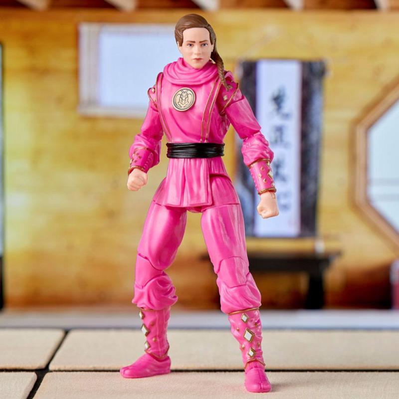 Power Rangers x Cobra Kai Ligtning Collection Action Figure Morphed Samantha LaRusso Pink Mantis Ran