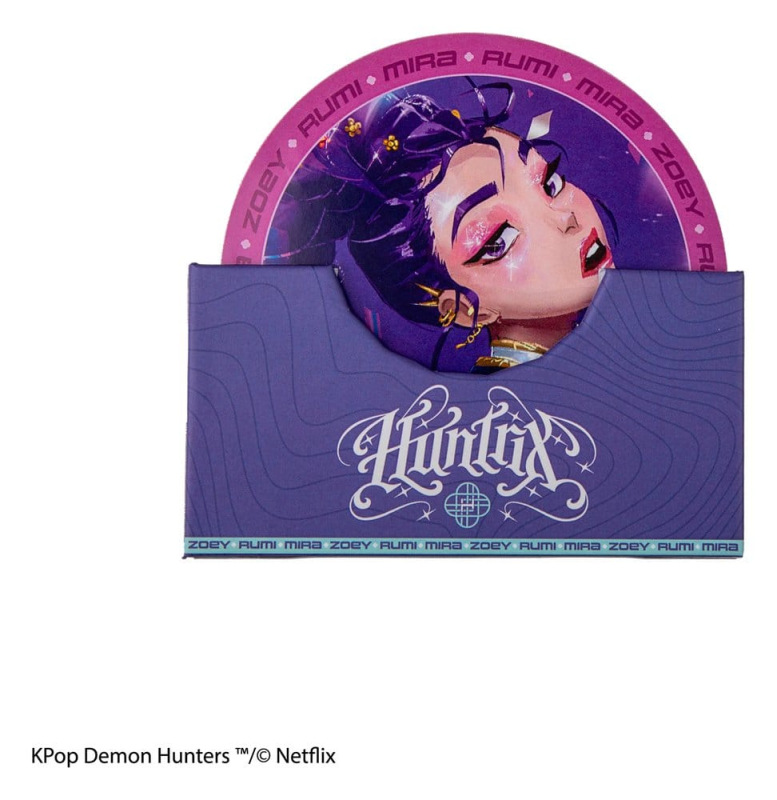 KPop Demon Hunters Set of 4 Coasters HUNTR/X 3