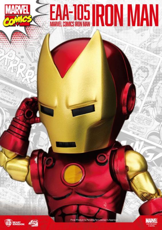 Marvel: Iron Man Classic Version 16 cm Egg Attack Action Figure - Beast Kingdom Toys