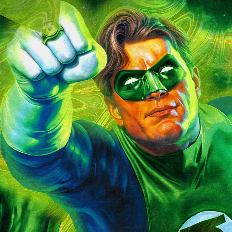 DC Comics Fine Art Print Green Lantern 61 x 41 cm - unframed 3