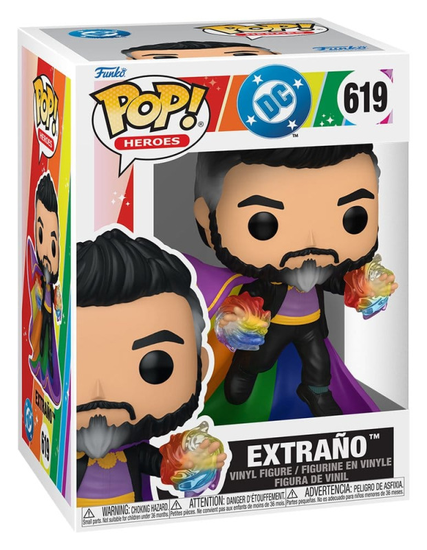 DC Pride 2026 POP! Heroes Vinyl Figure Extrano 9 cm 1