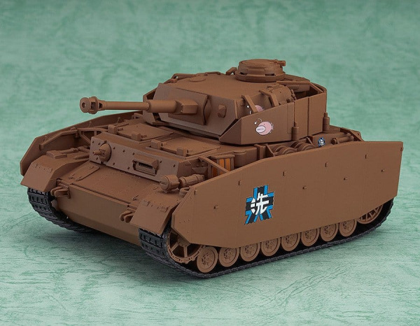 Girls und Panzer das Finale Nendoroid More Vehicle Panzer Kampfwagen IV Ausf.D (H Ver.) 8 cm 1