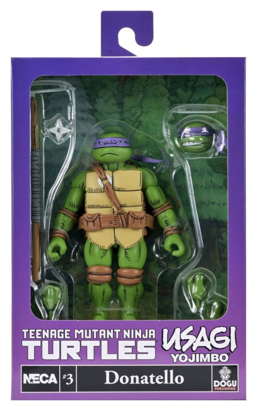 Teenage Mutant Ninja Turtles x Usagi Yojimbo Ultimate Action Figure Donatello 18 cm 13