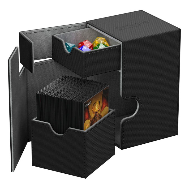 Ultimate Guard Flip´n´Tray Deck Case 100+ Standard Size XenoSkin Black 4