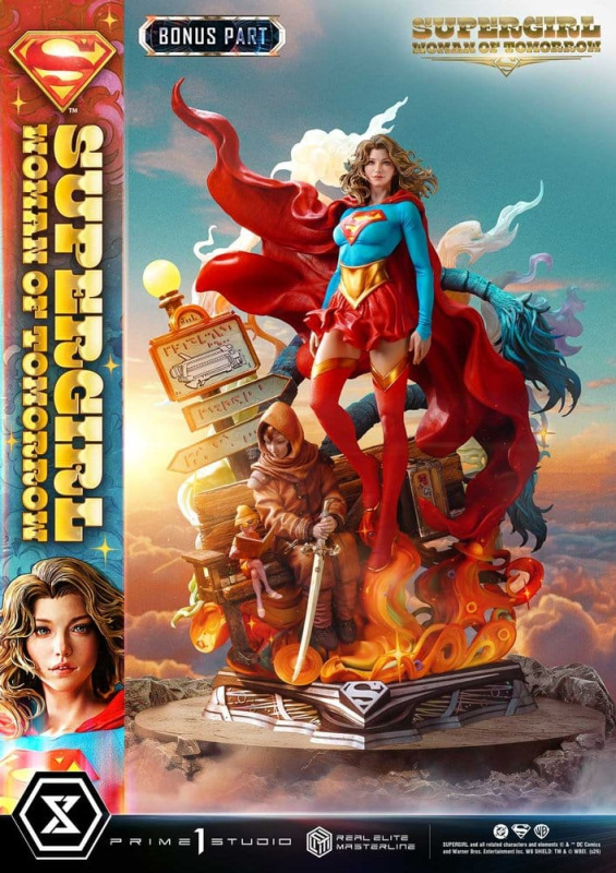 DC Comics Real Elite Masterline Series Statue 1/4 Supergirl Woman of Tomorrow Bonus Version 63 cm 6