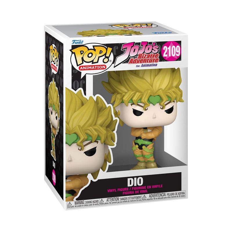 JoJo´s Bizarre Adventure POP! Animation Vinyl Figures DIO 9 cm 1