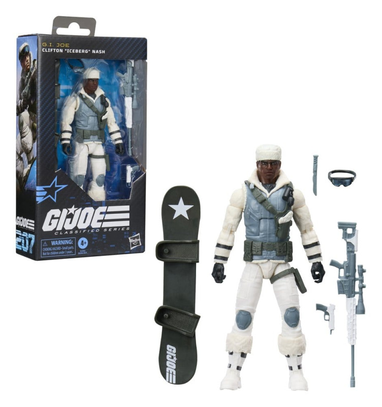 G.I. Joe Classified Series Action Figure #207 Clifton "Iceberg" Nash 15 cm 2