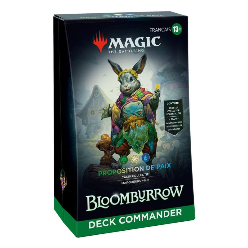 Magic the Gathering Bloomburrow Commander Decks Display (4) french