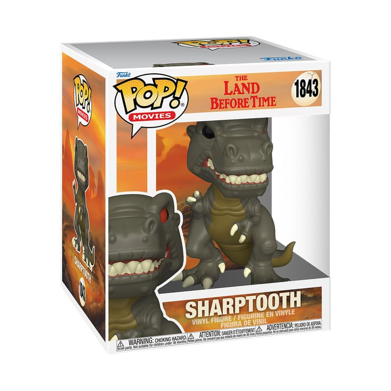 The Land Before Time Super Sized POP! Vinyl Figure Sharptooth 15 cm 1