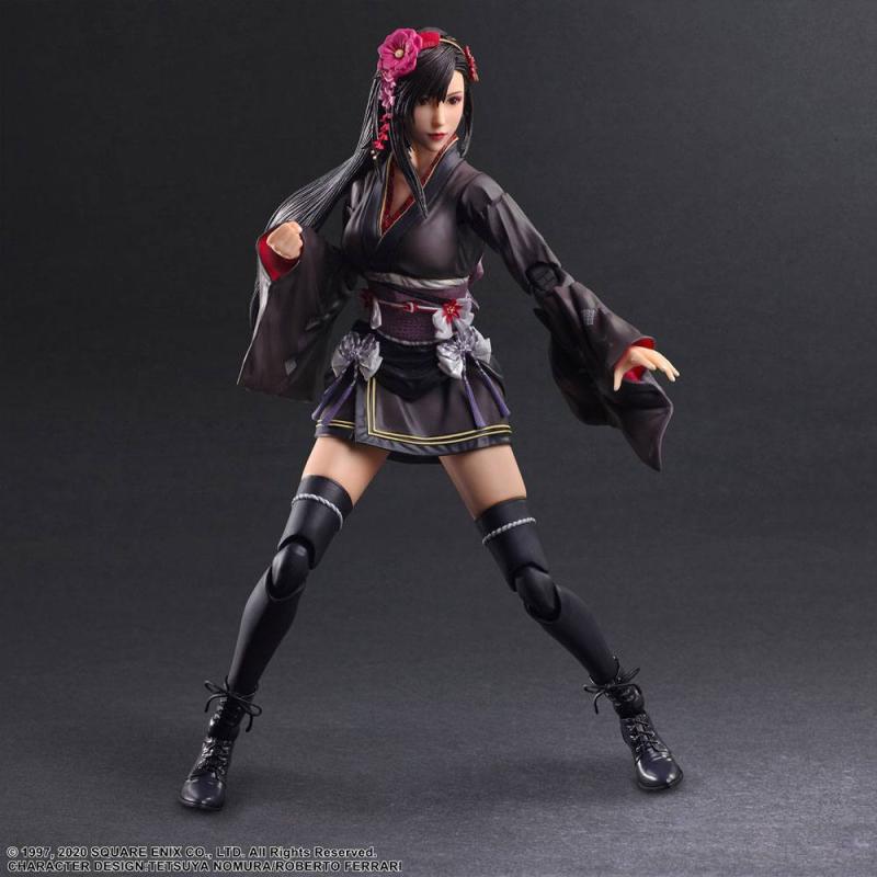 Final Fantasy VII Remake Play Arts Kai Action Figure Tifa Lockhart Exotic Dress Ver. 25 cm 2