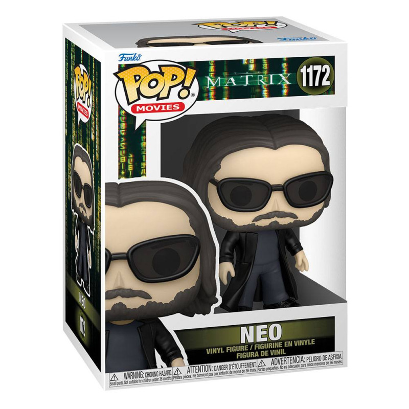 The Matrix 4 POP! Movies Vinyl Figure Neo 9 cm 1