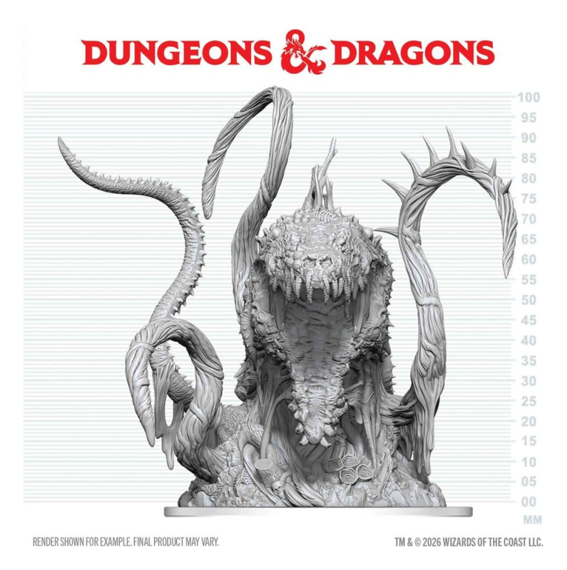 D&D Nolzur's Marvelous Miniatures Mini Figure Spore of Moander 15 cm