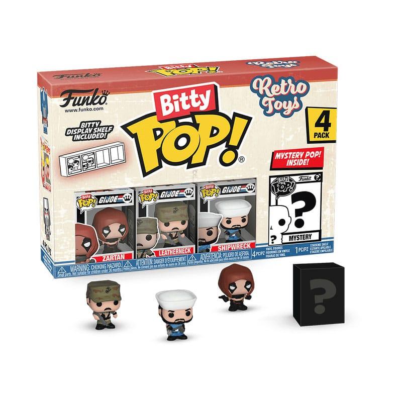 Retro Toys Bitty POP! Vinyl Figure 4-Pack GI Joe 2,5 cm