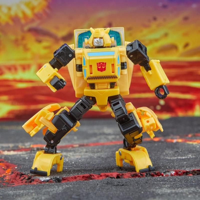 Transformers Generations Legacy United Deluxe Class Action Figure Origin Bumblebee 14 cm