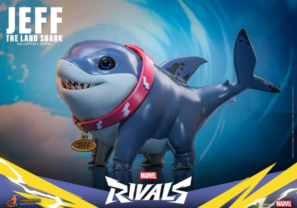 Marvel Rivals Videogame Masterpiece Series Action Figure Jeff the Land Shark 11 cm 4