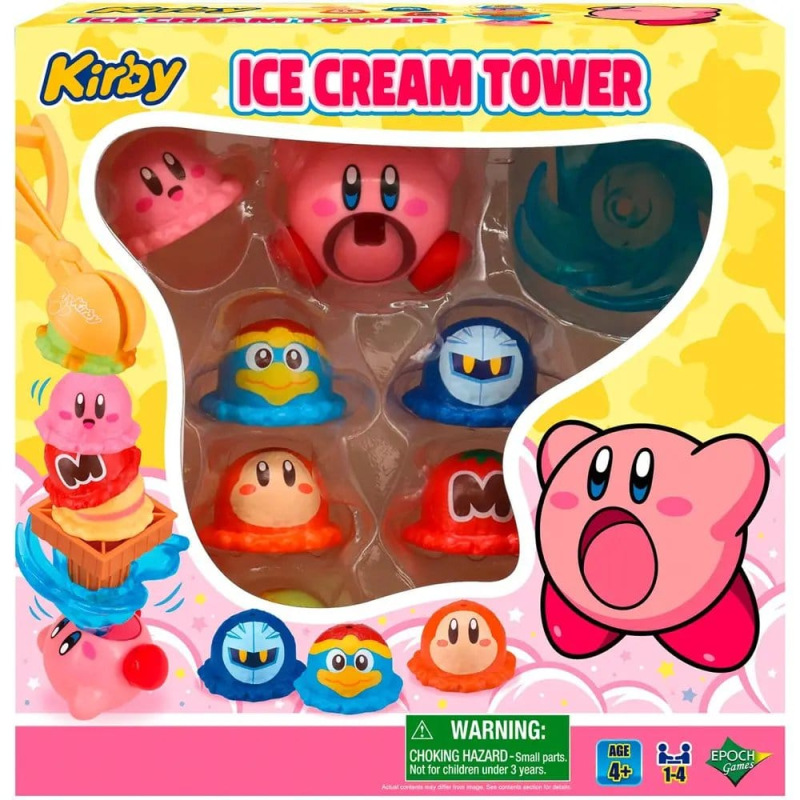 Kirby game Ice Cream Stacking Tower