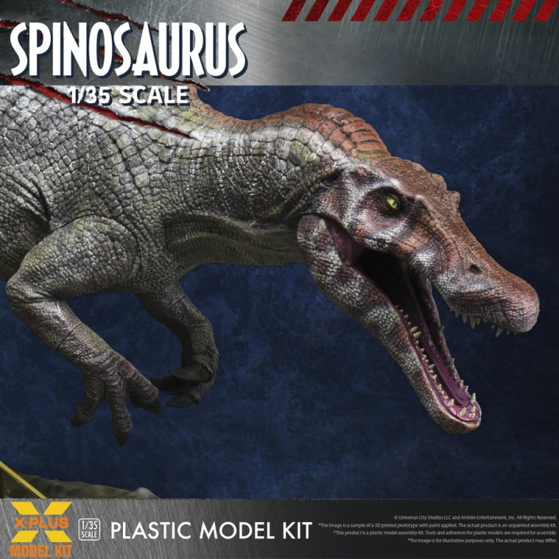 Jurassic Park III Plastic Model Kit 1/35 Spinosaurus 19 cm (Reproduction) 2