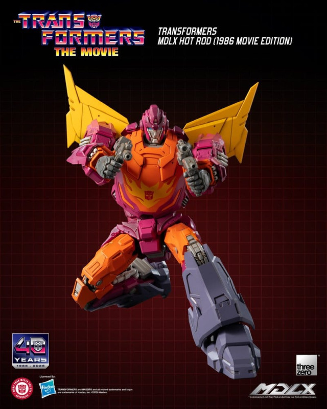 Transformers MDLX Action Figure Hot Rod (1986 Movie Edition) 18 cm 9