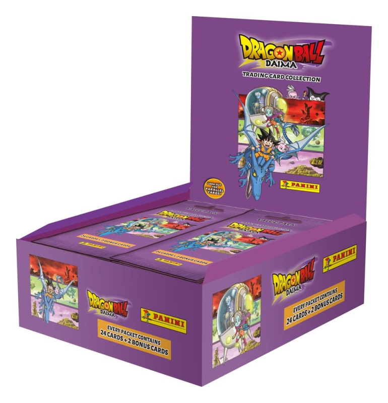 Dragon Ball Trading Cards Daima Fat Pack Display (10)