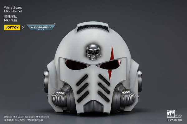 Warhammer 40,000 Helmet White Scars MkX 30 cm 5