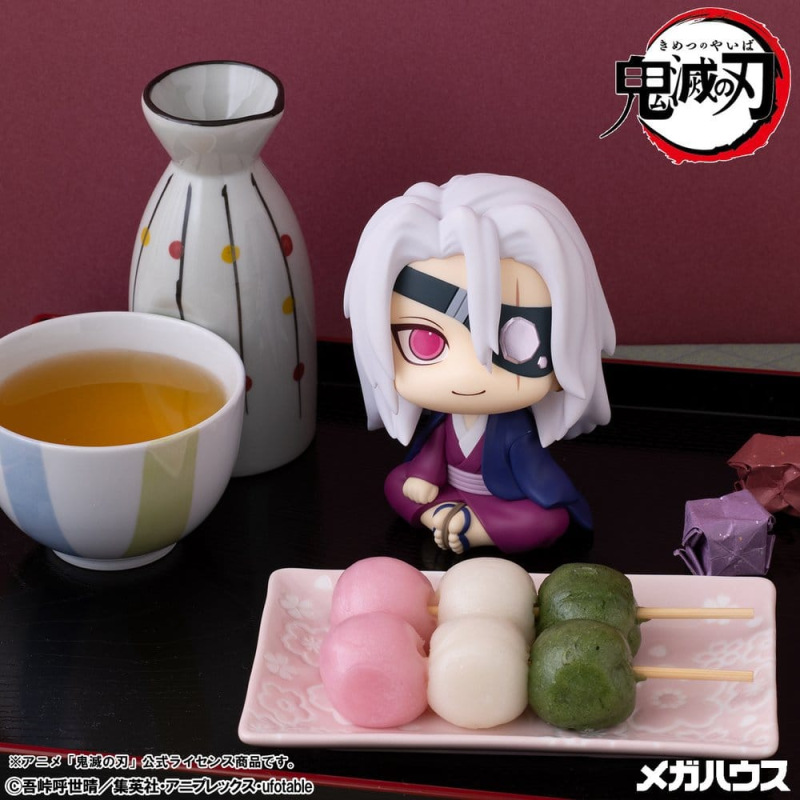 Demon Slayer: Kimetsu no Yaiba Look Up PVC Figure Tengen Uzui Former Otobashira Ver. 11 cm (with gif 2
