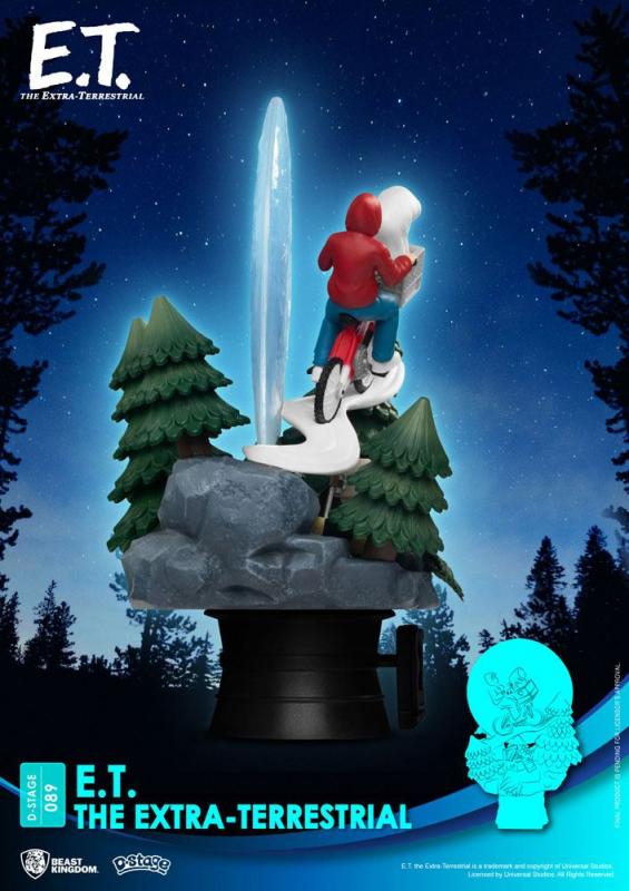 E.T. the Extra-Terrestrial: Iconic Scene Movie - D-Stage PVC Diorama 15cm - Beast Kingdom