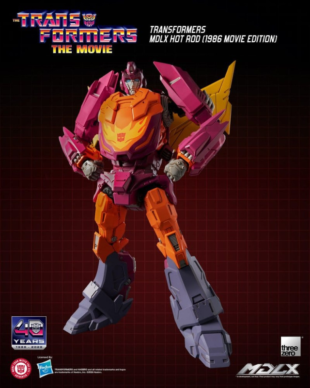Transformers MDLX Action Figure Hot Rod (1986 Movie Edition) 18 cm 5