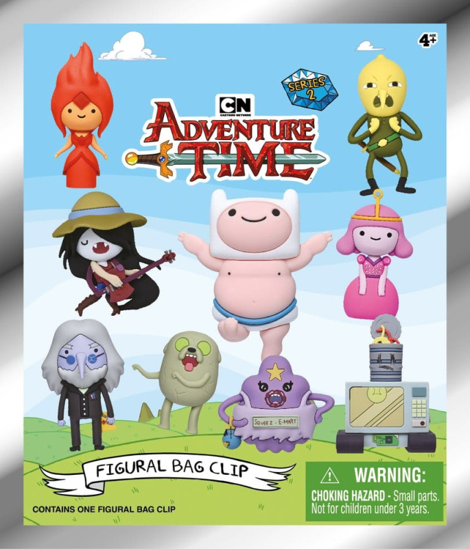 Adventure Time 3D PVC Bag Clips Series 2 Blind Bag Display (24) 2