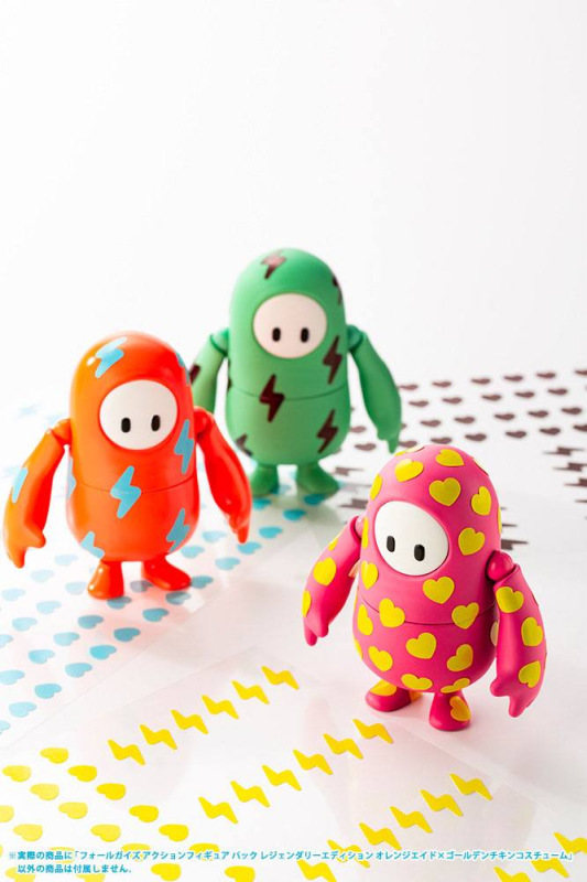 Fall Guys: Ultimate Knockout Action Figure 1/20 Legendary Edition Orangeade / Golden Chicken Costume 12