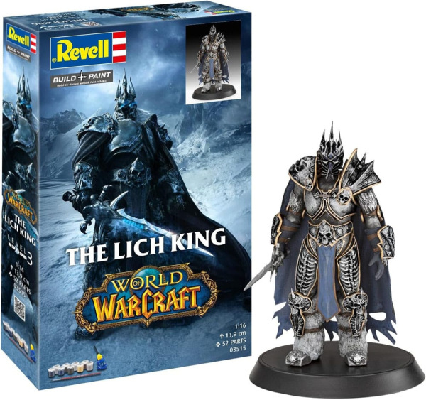 World of Warcraft Model Kit Gift Set 1/16 The Lich King 13 cm 3