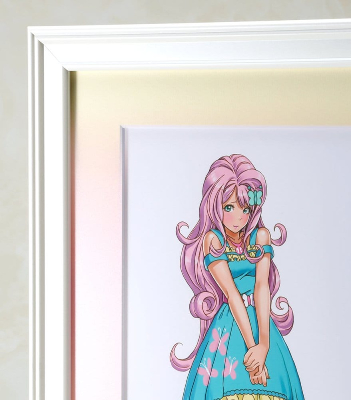 My Little Pony Chara Fine Graph Art Print Bishoujo Fluttershy 43 cm 1