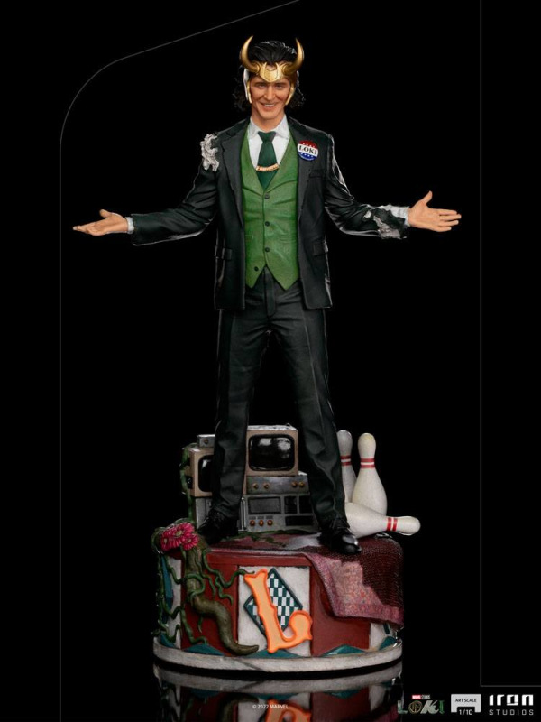 Loki Art Scale Statue 1/10 Loki President Variant 25 cm 1