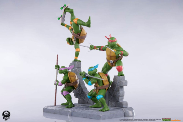 Teenage Mutant Ninja Turtles PVC Statue 4-pack 20 cm 8