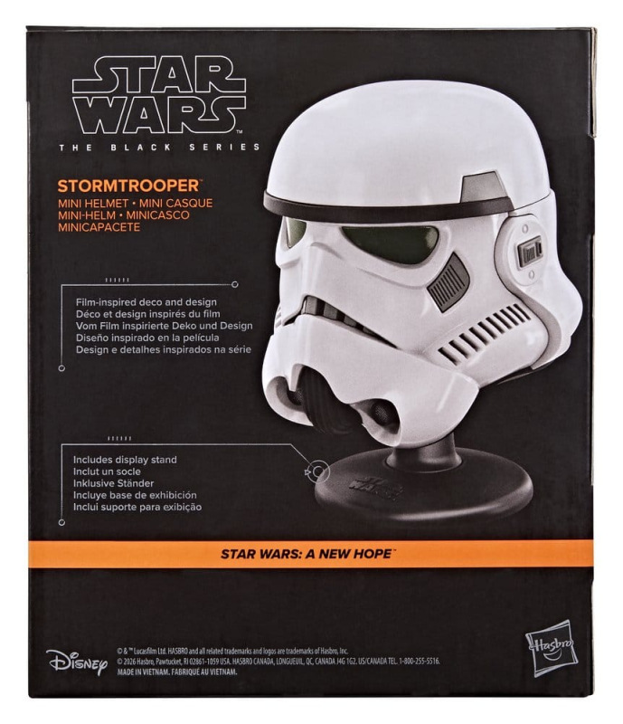 Star Wars Episode IV Black Series Mini Helmet Stormtrooper 1