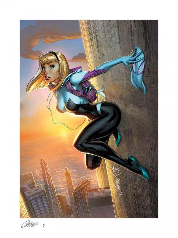 Marvel: Spider-Gwen #1 by J. Scott Campbell 46 x 61 cm Art Print - Sideshow Collectibles