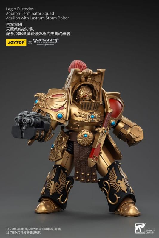 Warhammer The Horus Heresy Action Figure 1/18 Legio Custodes Aquilon Terminator Squad Aquilon with L 3