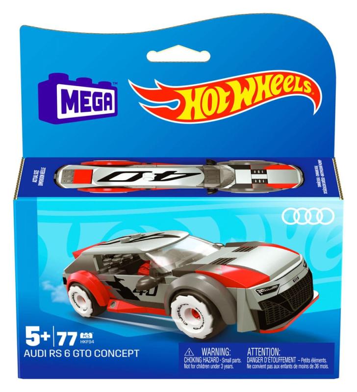 Hot Wheels MEGA Construction Set Audi RS 6 GTO Concept 13 cm